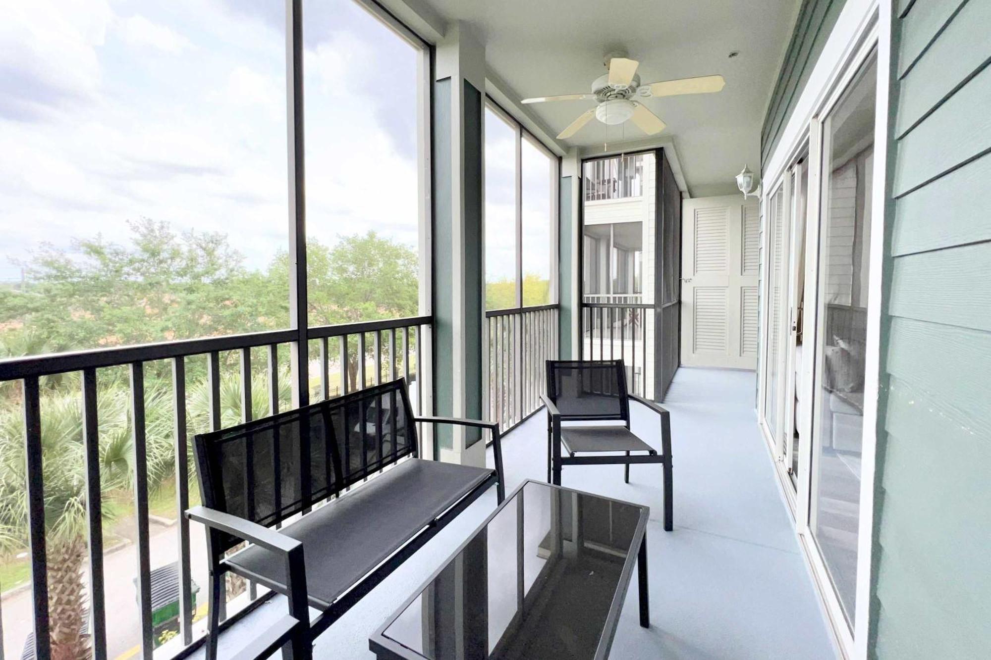 3Br Condo - Near Disney Balcony Pool Hot Tub Orlando Exterior photo